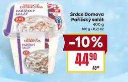 Billa Srdce Domova Pařížský salát nabídka