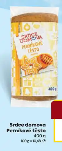 Billa Srdce domova Perníkové těsto nabídka