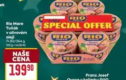 Billa Rio Mare Tuňák v olivovém oleji nabídka
