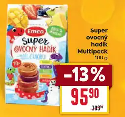 Billa Super ovocný hadík Multipack nabídka