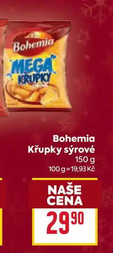 Billa Bohemia Křupky sýrové nabídka