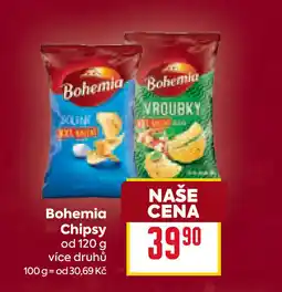 Billa Bohemia Chipsy nabídka