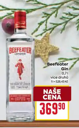 Billa Beefeater Gin nabídka