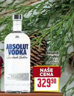 Billa Absolut Vodka nabídka