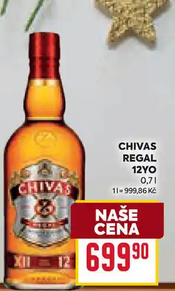 Billa Chivas Regal 12YO nabídka
