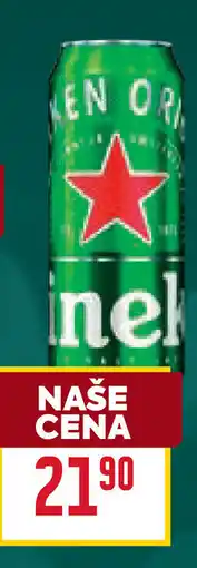 Billa Heineken nabídka
