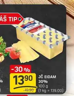 Flop JČ EIDAM 30% 100 g nabídka