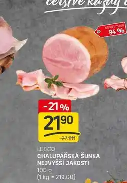 Flop CHALUPÁŘSKÁ ŠUNKA NEJVYŠŠÍ JAKOSTI 100 g nabídka