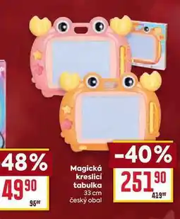 Billa Magická kreslicí tabulka 33 cm český obal nabídka
