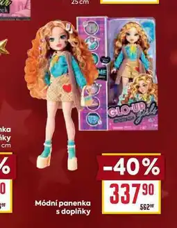 Billa Módní panenka s doplňky GLO-UP nabídka