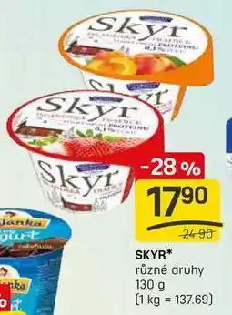 Flop SKYR různé druhy 130 g nabídka