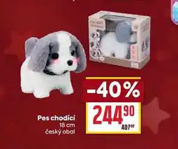 Billa Pes chodící 18 cm český obal nabídka