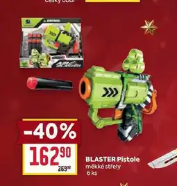 Billa BLASTER Pistole měkké střely 6 ks nabídka
