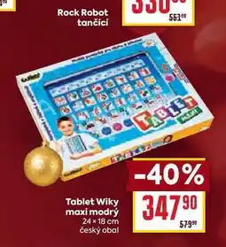 Billa Tablet Wiky maxi modrý 24 x 18 cm český obal nabídka