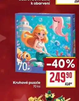 Billa Kruhové puzzle 70 ks nabídka