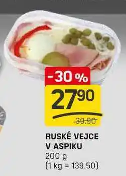 Flop RUSKÉ VEJCE V ASPIKU 200 g nabídka