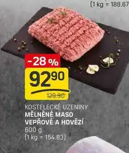 Flop MĚLNĚNÉ MASO VEPŘOVÉ A HOVĚZÍ 600 g nabídka