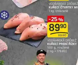 Flop KUŘECÍ PRSNÍ ŘÍZKY 500 g, mražené nabídka
