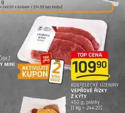 Flop VEPŘOVÉ ŘÍZKY Z KÝTY 450 g, plátky nabídka