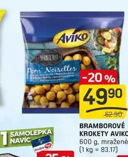 Flop BRAMBOROVÉ KROKETY AVIKO 600 g, mražené nabídka