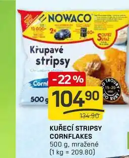 Flop KUŘECÍ STRIPSY CORNFLAKES 500 g, mražené nabídka