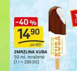 Flop ZMRZLINA KUBA 50 ml, mražené nabídka