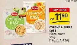 Flop OVESNÉ A SUPER KAŠE různé druhy 55 g nabídka