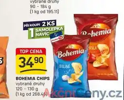 Flop BOHEMIA CHIPS vybrané druhy 120-130 g nabídka