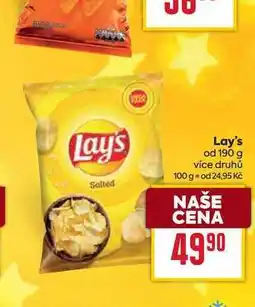 Billa Lay's od 190 g nabídka