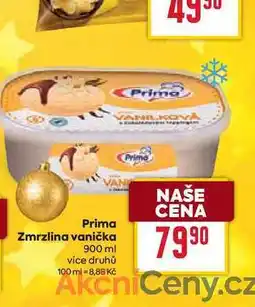 Billa Prima Zmrzlina vanička 900 ml nabídka