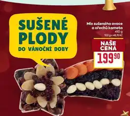 Billa Mix sušeného ovoce a ořechů kometa 410 g nabídka