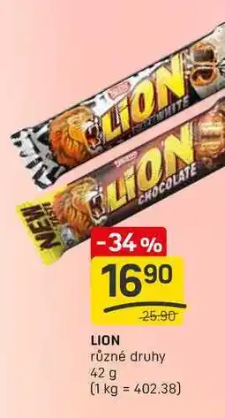 Flop LION různé druhy 42 g nabídka