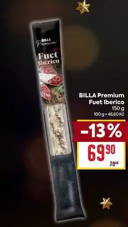 Billa BILLA Premium Fuet Iberico 150 g nabídka