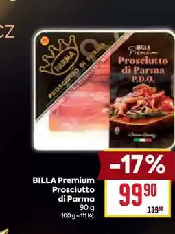 Billa BILLA Premium Prosciutto di Parma 90 g nabídka