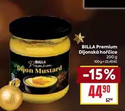 Billa BILLA Premium Dijonská hořčice 200 g nabídka