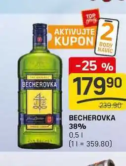 Flop BECHEROVKA 38% 0,5l nabídka
