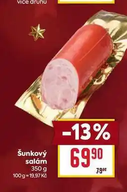 Billa Šunkový salám 350 g nabídka