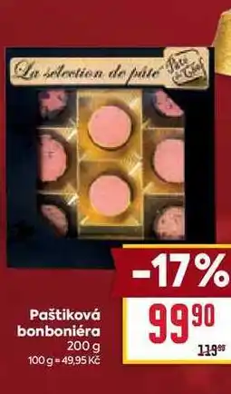 Billa Paštiková bonboniéra 200 g nabídka