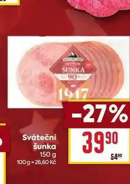 Billa Sváteční šunka 150 g nabídka