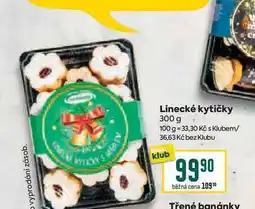 Billa Linecké kytičky 300 g nabídka