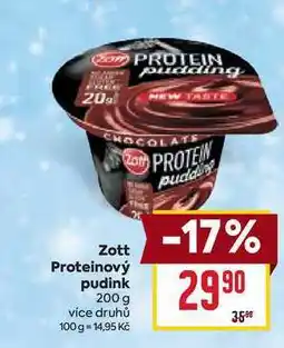 Billa Zott Proteinový pudink 200 g nabídka
