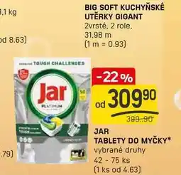 Flop JAR TABLETY DO MYČKY vybrané druhy 42-75 ks nabídka