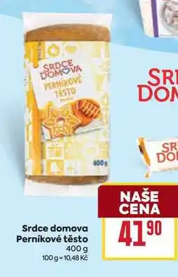 Billa Srdce domova Perníkové těsto 400 g nabídka