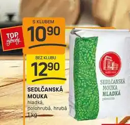 Flop SEDLČANSKÁ MOUKA hladká, polohrubá, hrubá 1 kg nabídka