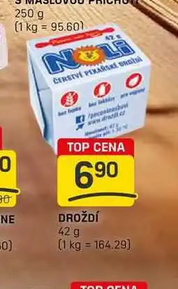 Flop DROŽDÍ 42 g nabídka