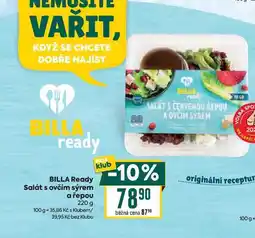 Billa BILLA Ready Salát s ovčím sýrem a řepou 220 g nabídka