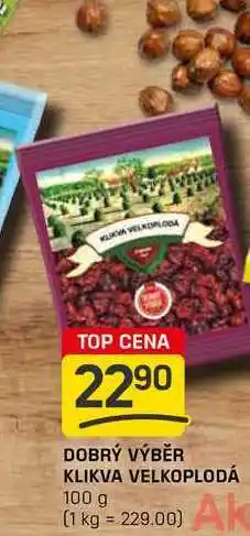 Flop DOBRÝ VÝBĚR KLIKVA VELKOPLODÁ 100 g nabídka