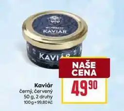 Billa Kaviár černý, červený 50 g nabídka