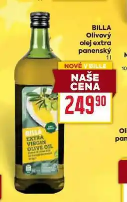 Billa BILLA Olivový olej extra panenský 1l nabídka