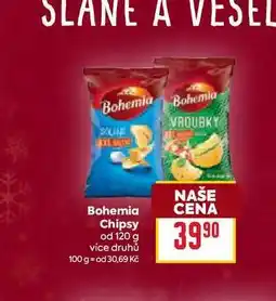 Billa Bohemia Chipsy od 120 g nabídka